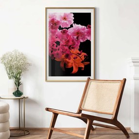 Plakat Wiosenne nasycenie 29,7x42 cm z ramą złotą z marginesem ARTGEIST B