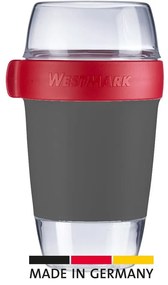 Westmark Trzyczęściowy pojemnik na żywność, 1150 ml, antracytowy