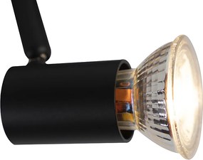 Nowoczesny system szynowy czarny 3-światła 3-fazowy lewy - Jeany