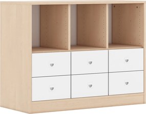 Szafka szkolna szuflady Blox BASE 110 index 2PP-3R-4SB-2SS