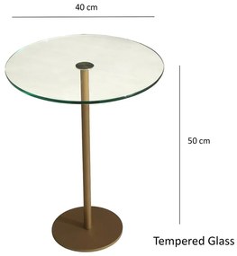 Okrągły stolik ø 40 cm Social – Neostill