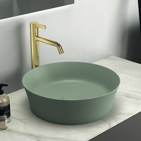 Zielona ceramiczna okrągła umywalka ø 40 cm Ipalyss – Ideal Standard