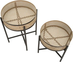 Okrągłe stoliki zestaw 2 szt. ø 40 cm Fuji – Mauro Ferretti